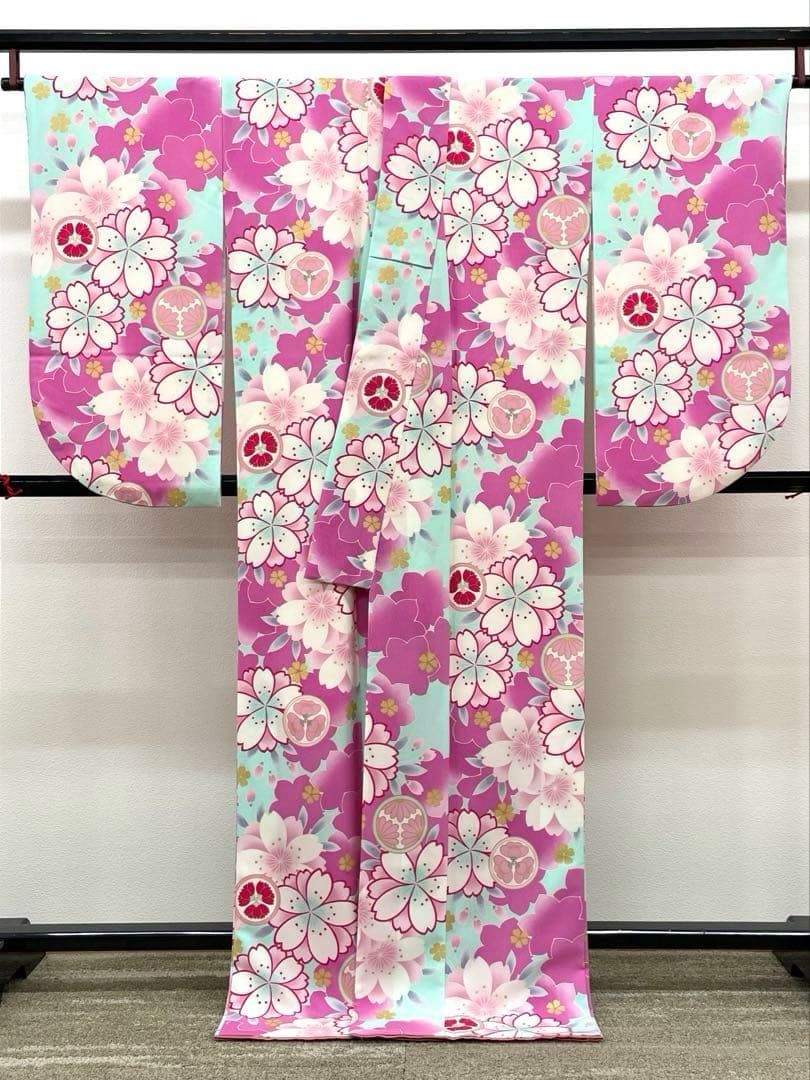 ポリエステル着物 袴向き