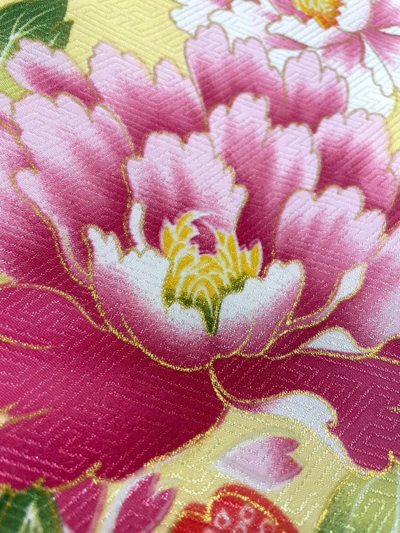 二尺袖 ポリエステル着物