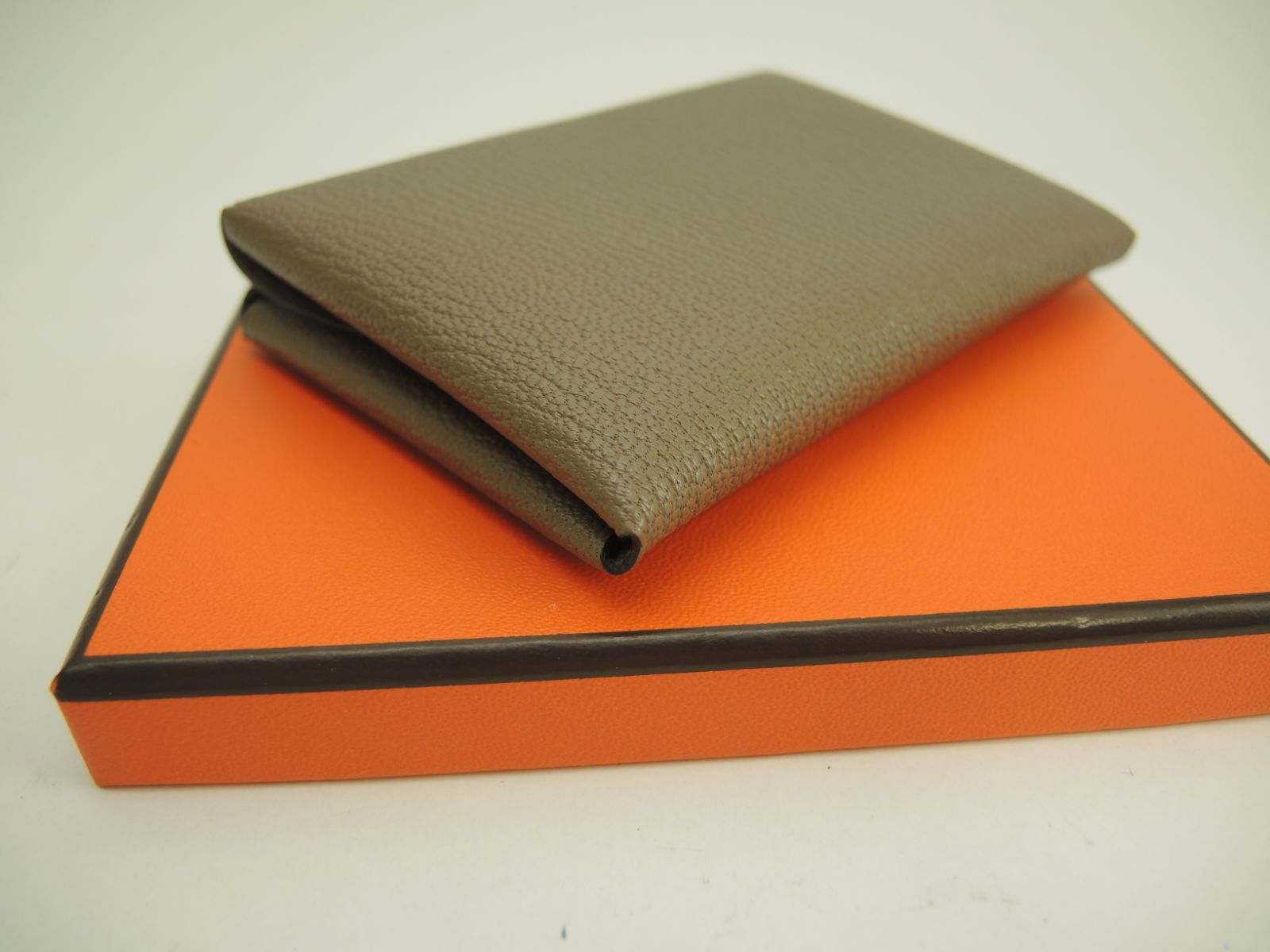 エルメス カルヴィデュオ シェーブル エトープ コンパクトウォレット ミニサイフ U 11