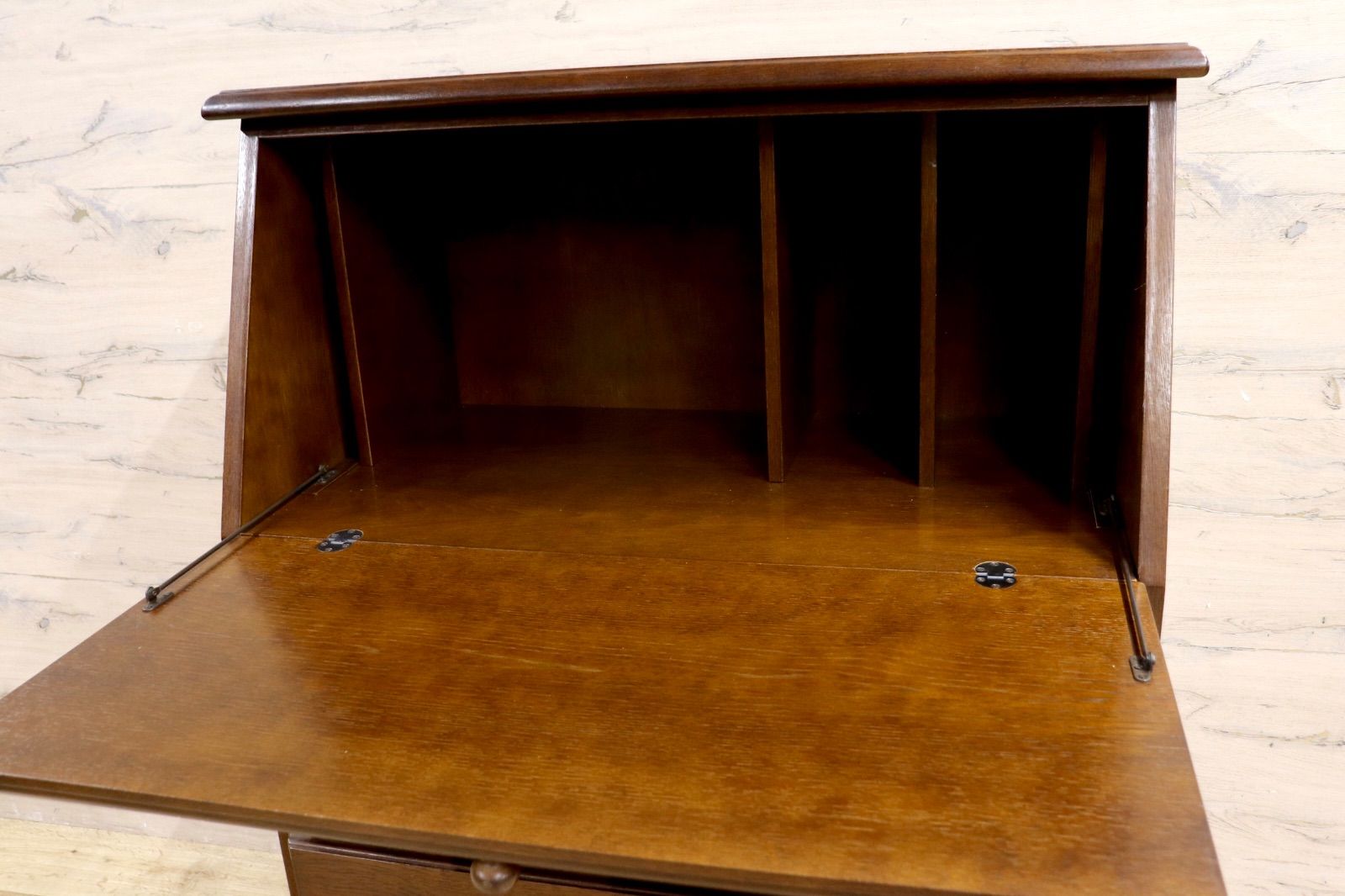 GMIS369○越後民芸家具 ライティングビューロー ライティングデスク