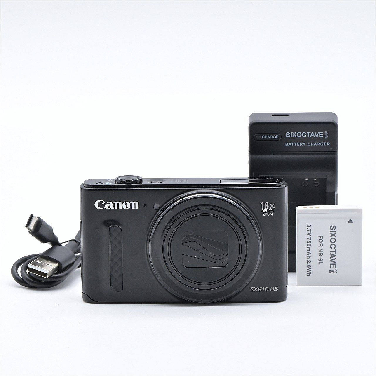 CANON キヤノン PowerShot SX610 HS ブラック コンパクトデジタル