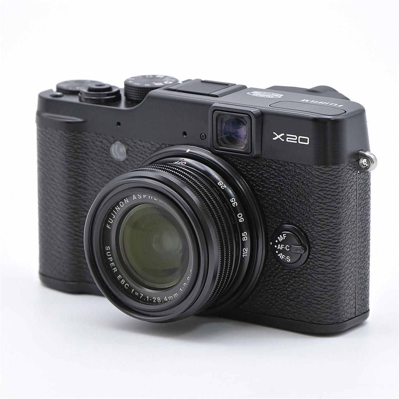 FUJIFILM コンパクトデジタルカメラ X20 ブラック（ジャンク品） FUJIFILM フジフイルム X20 ブラック コンパクトデジタルカメラ【中古