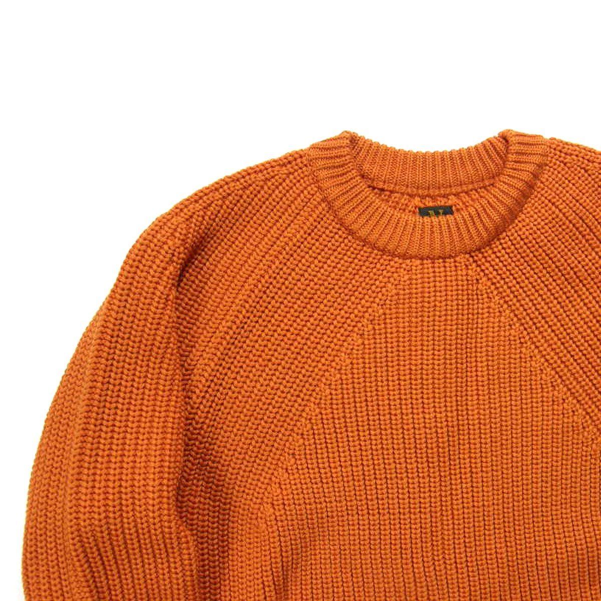 新品】 BATONER ／ バトナー SIGNATURE CREW NECK ソリッドウール 