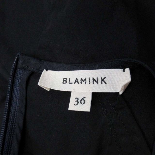 美品 ブラミンク BLAMINK ボリューム ドルマンスリーブ ブラウス プル