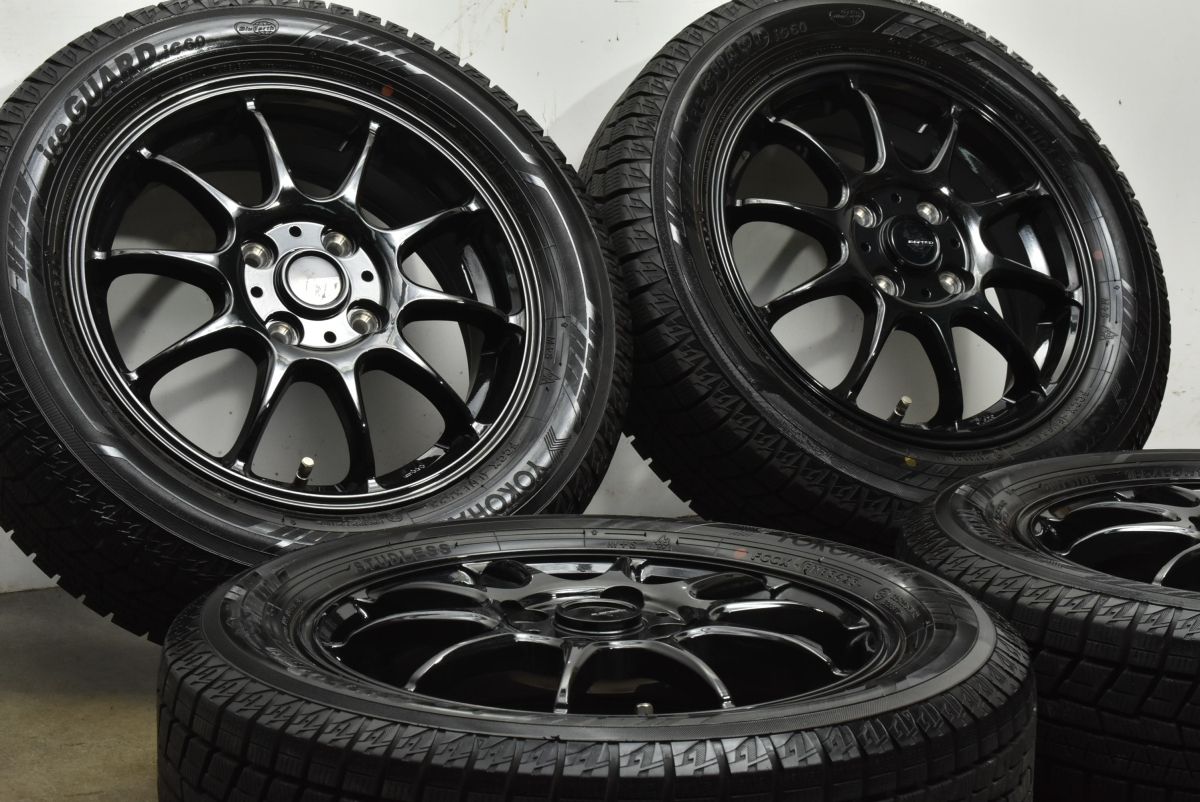 バリ溝 G SPEED 14 in 4 5 J 45 PCD 100 製 ヨコハマ アイスガード iG 60 165 65 R アトレー シャレード N‐WGN スペーシア