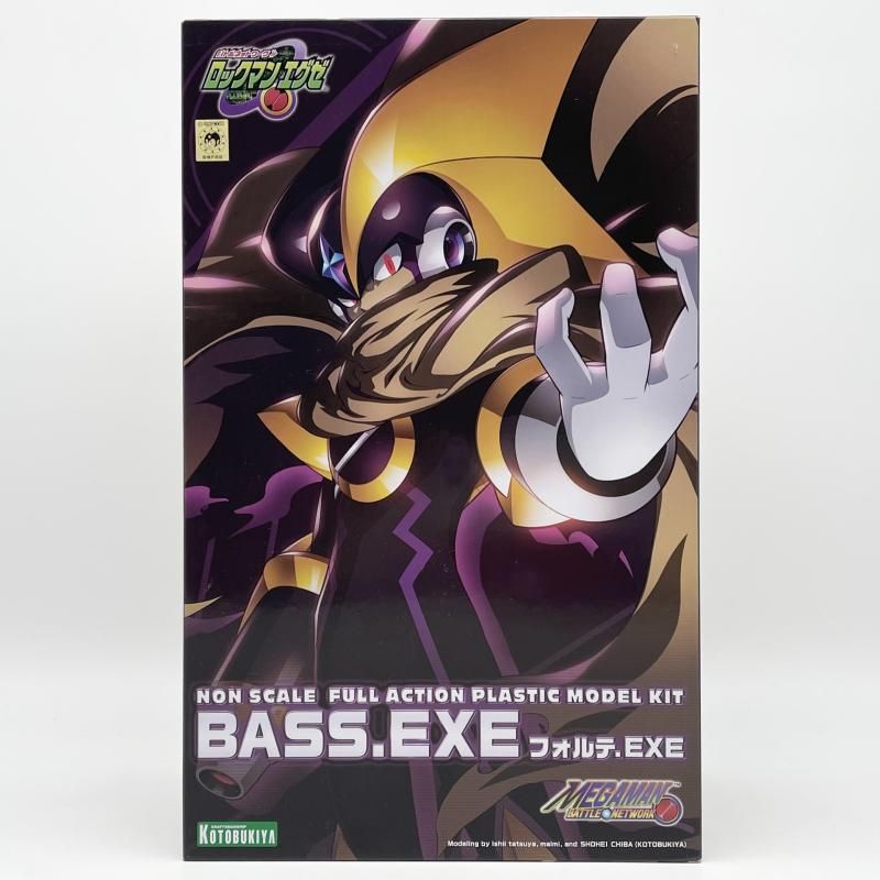 中古】未組立 KP709 フォルテ.EXE コトブキヤ 壽屋 ロックマン エグゼ