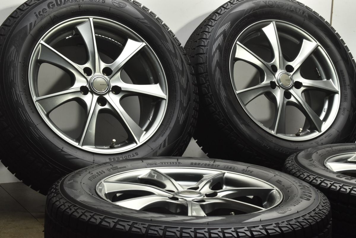 バリ溝 LEBEN 17 in 7 J 38 PCD 114 3 アイスガードG 075 225 65 R レクサスNX ハリアー RAV 4 エクストレイル レガシィアウトバック