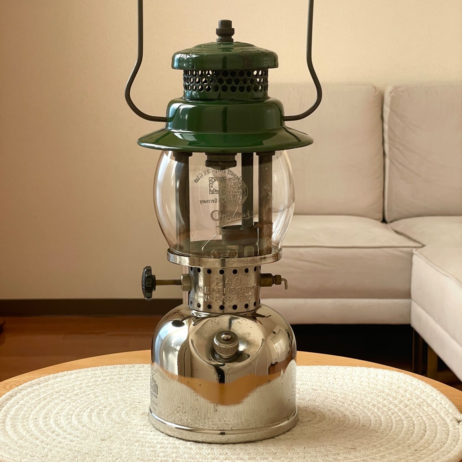 超希少！】Coleman コールマン 249 ランタン ランプ アウトドア