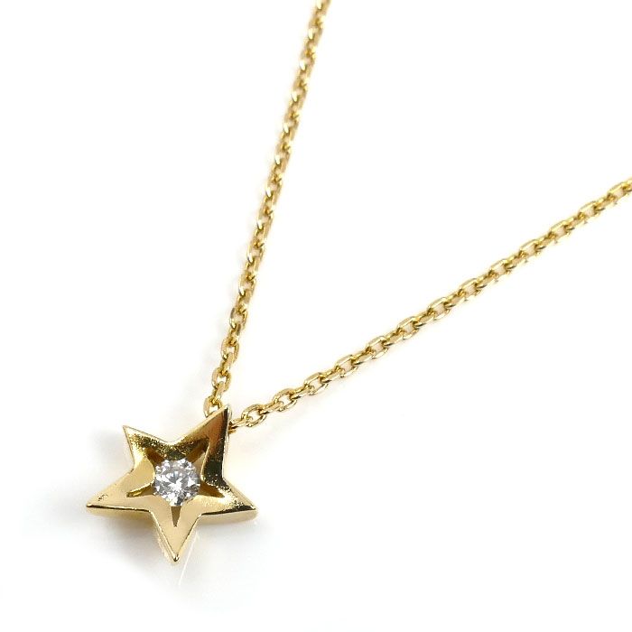 STAR JEWELRY スタージュエリー K18YG イエローゴールド 星 スター