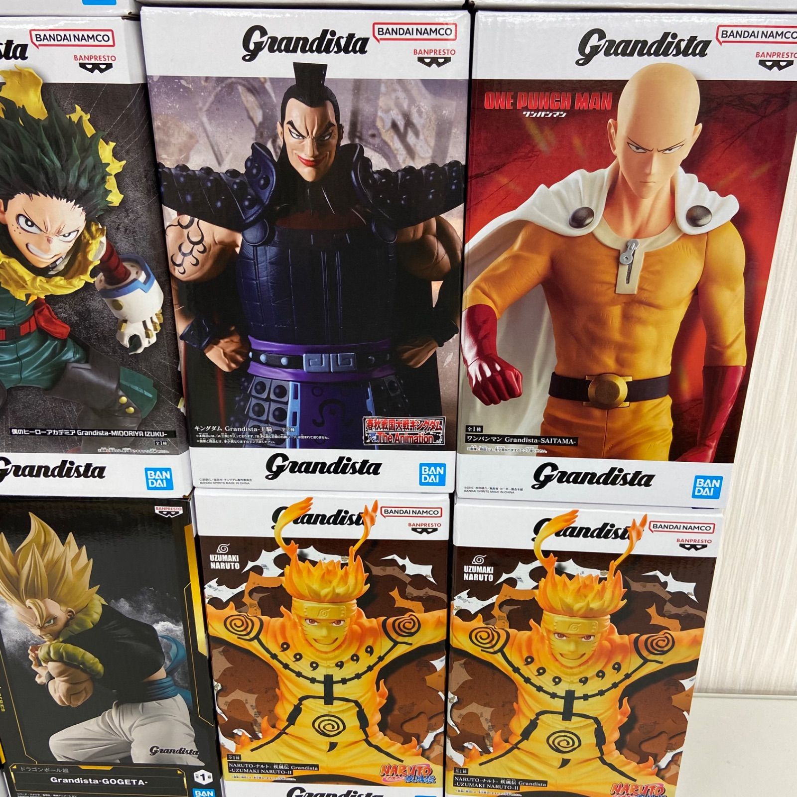 バンプレスト　フィギュア　まとめ　ヒロアカ　ドラゴンボール　転スラ　未開封 未開封 ジャンプ フィギュア まとめ 被りあり 計12点 プライズ