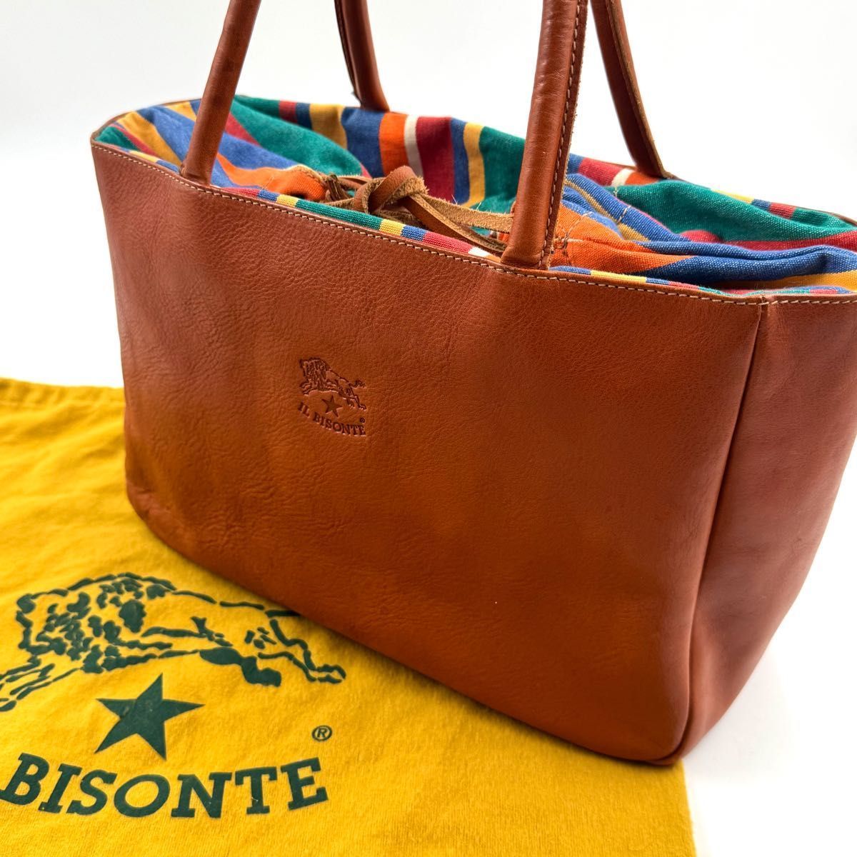 ✨美品✨IL BISONTE イルビゾンテ レザー 本革 トートバッグ