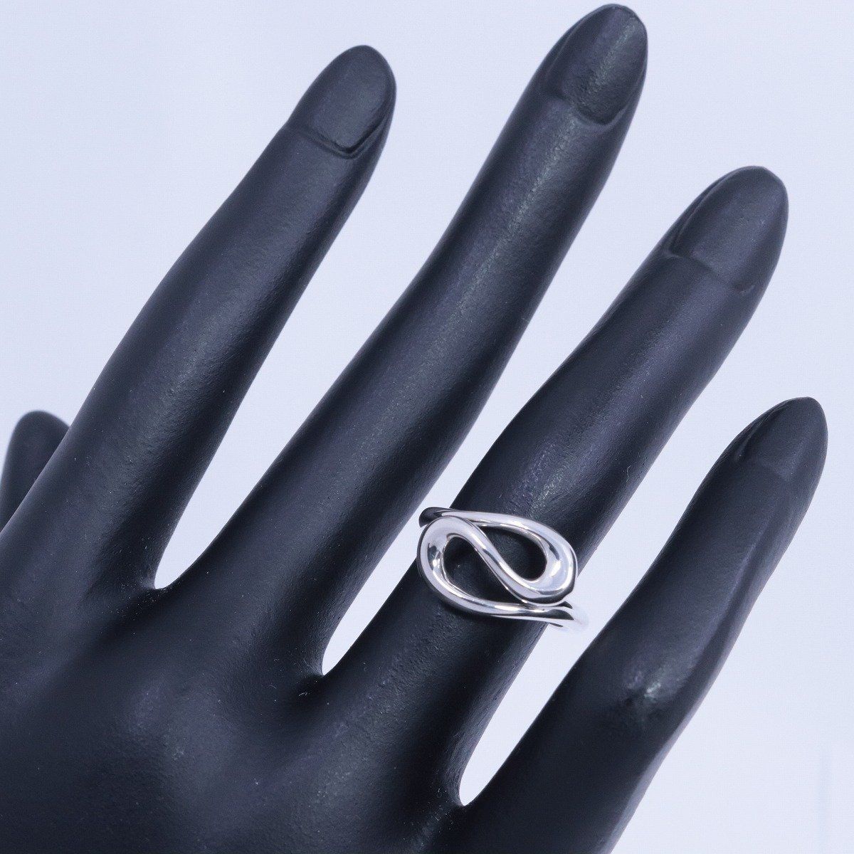 ●SALE★【ティファニー】オープン　ウェーブ　リング　１５号　2549 TIFFANY & Co. オープンウェーブ リング シルバー 925 | MixTHINKS