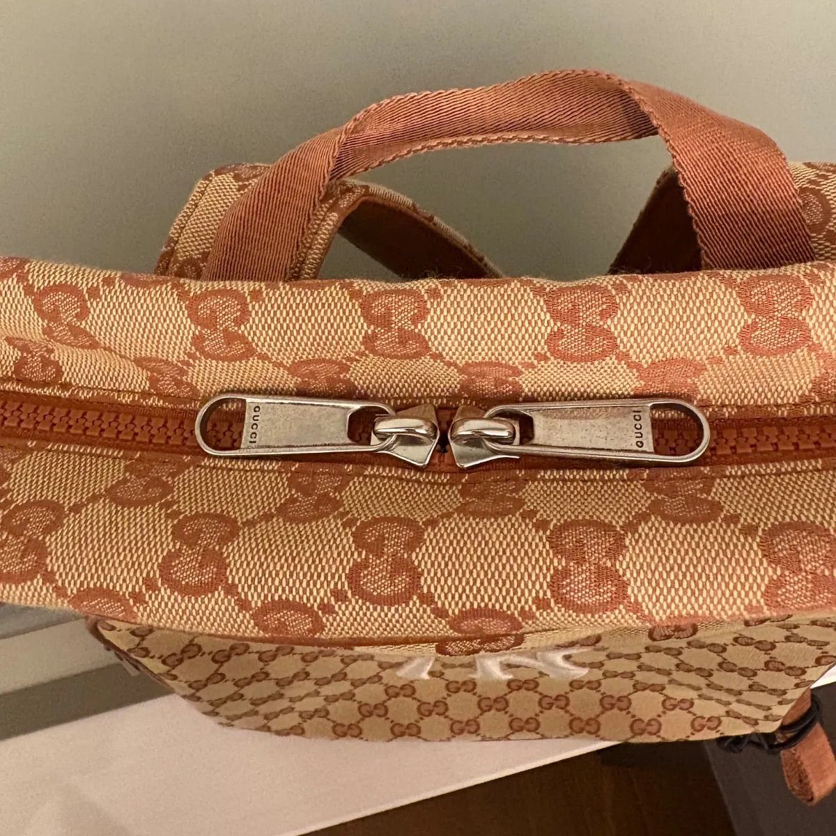 GUCCI(グッチ) ニューヨークヤンキース コラボ GGキャンバス リュック 