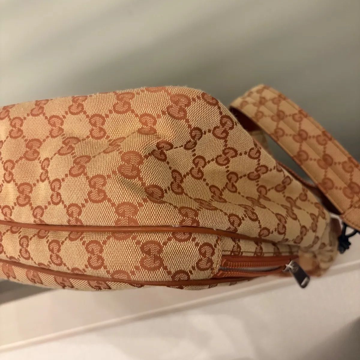 GUCCI(グッチ) ニューヨークヤンキース コラボ GGキャンバス リュック 