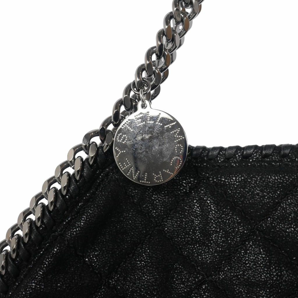 【中古】ステラマッカートニー STELLA McCARTNEY ファラベラ トートバッグ チェーン キルティング ブラック 黒 261063 ステラマッカートニー STELLA McCARTNEY ファラベラ スモールトート