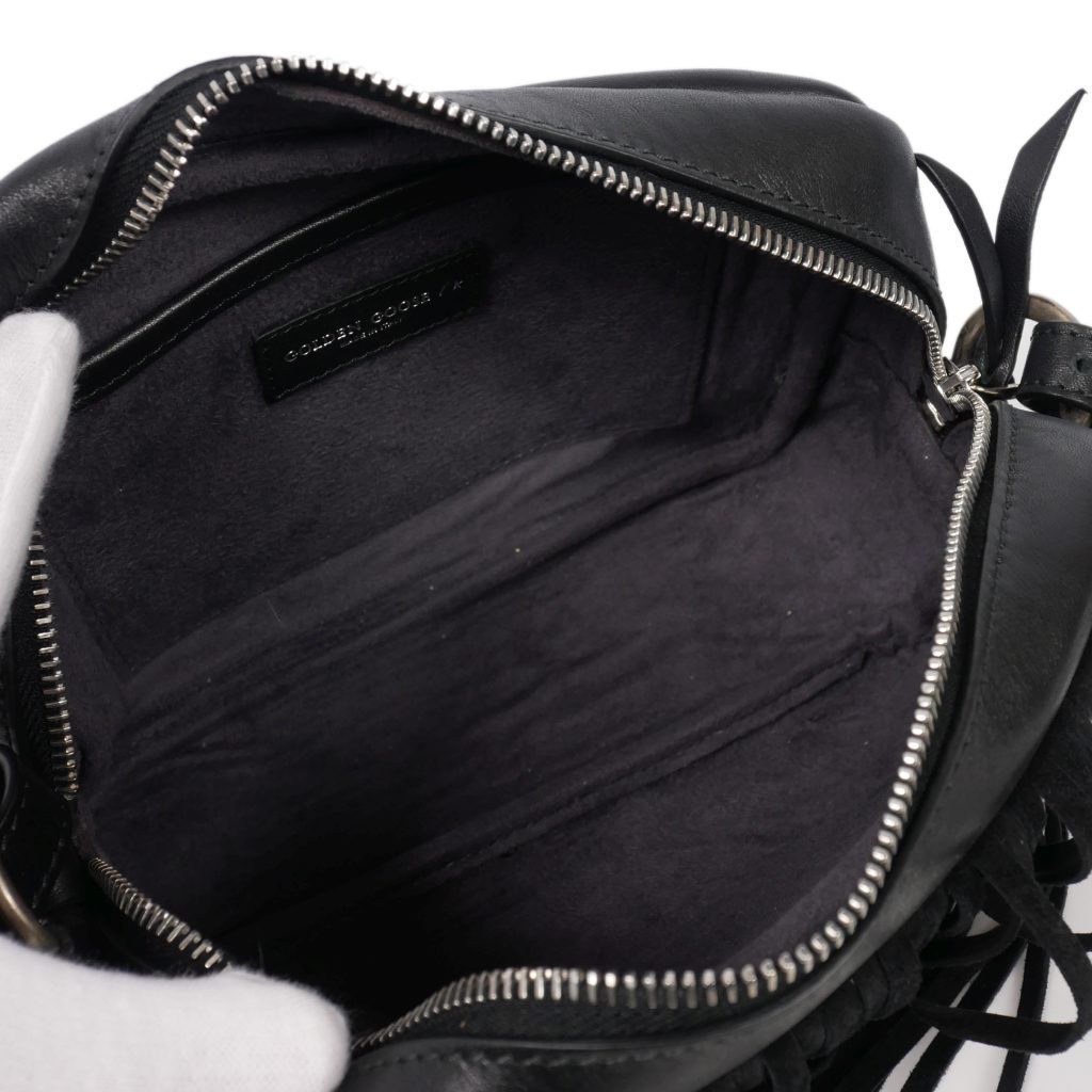 ゴールデングース GOLDEN GOOSE フリンジ スタッズ レザー ショルダー