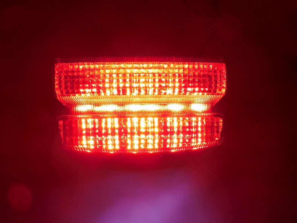 新品 LEDテールランプ クリアテール XJR400 XJR1200 Eマーク 台湾製