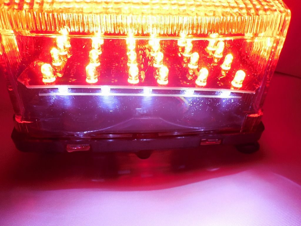 XJR400 1200 クリアテール LED 4HM 新品未使用 新品 LEDテールランプ クリアテール XJR400 XJR1200 Eマーク 台湾製