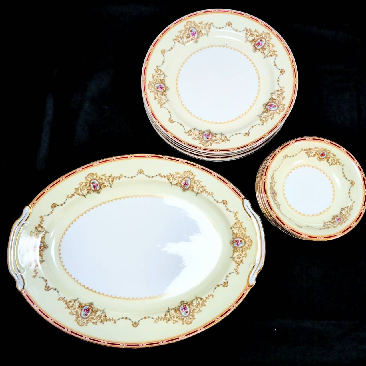 ノリタケ 日本陶器会社 小皿 中皿 大皿 昭和レトロ