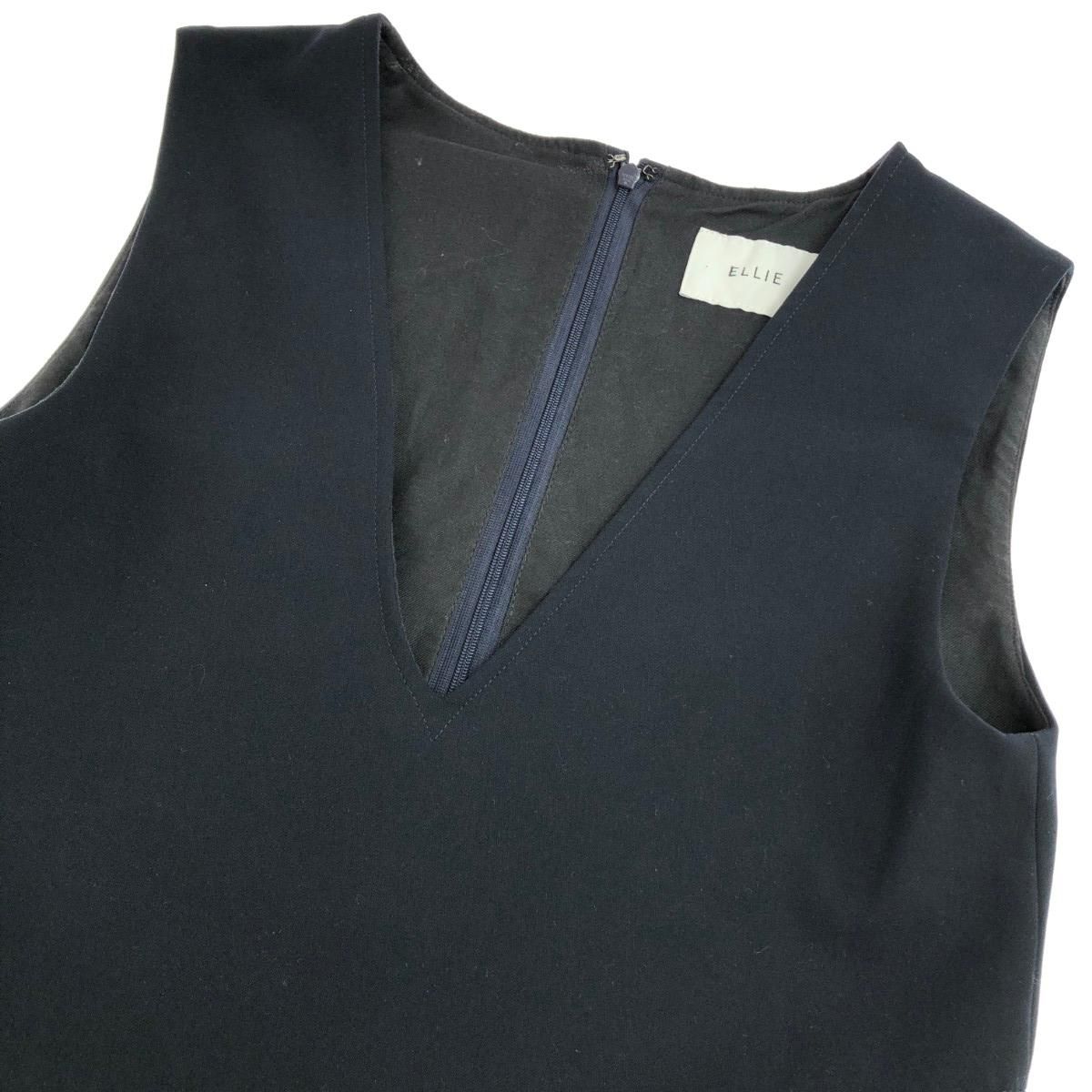 ELLIE エリー ノースリーブワンピース サイズ:S ブラック レディース  
