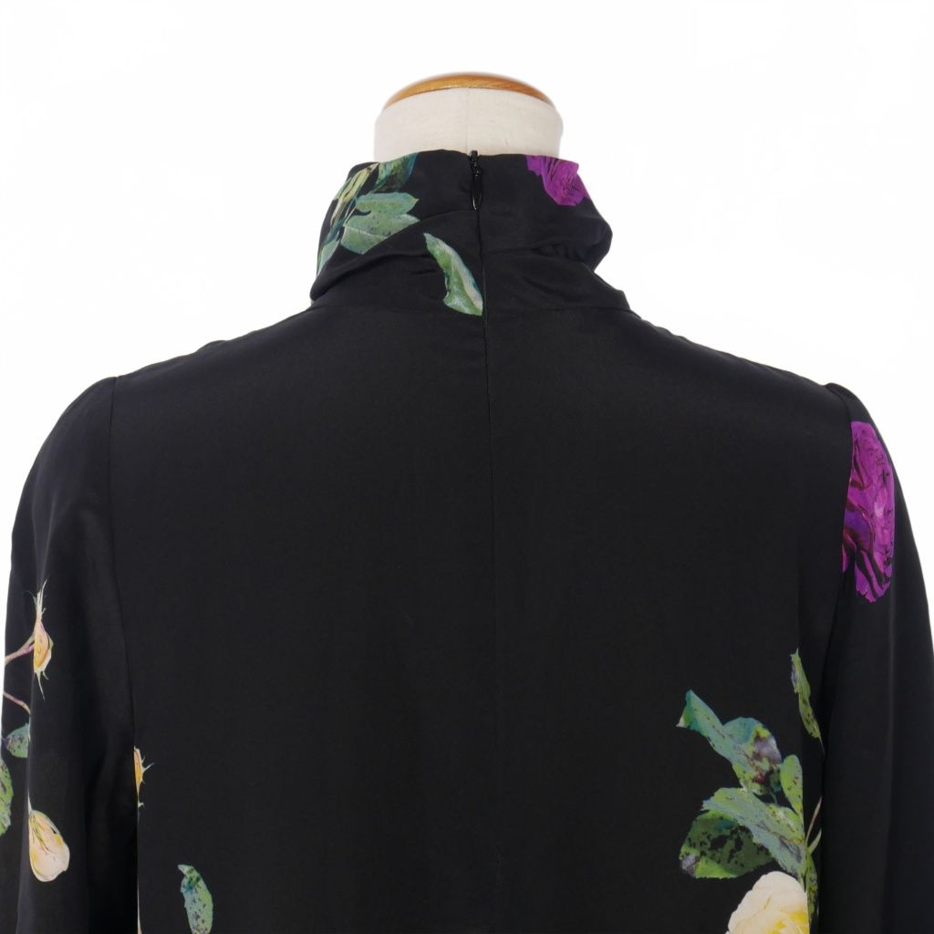 DRIES VAN NOTEN／ドリス／19FW／ローズハイネックワンピース DRIES VAN NOTEN／ドリス／19FW／ローズハイネックワンピース DRIES