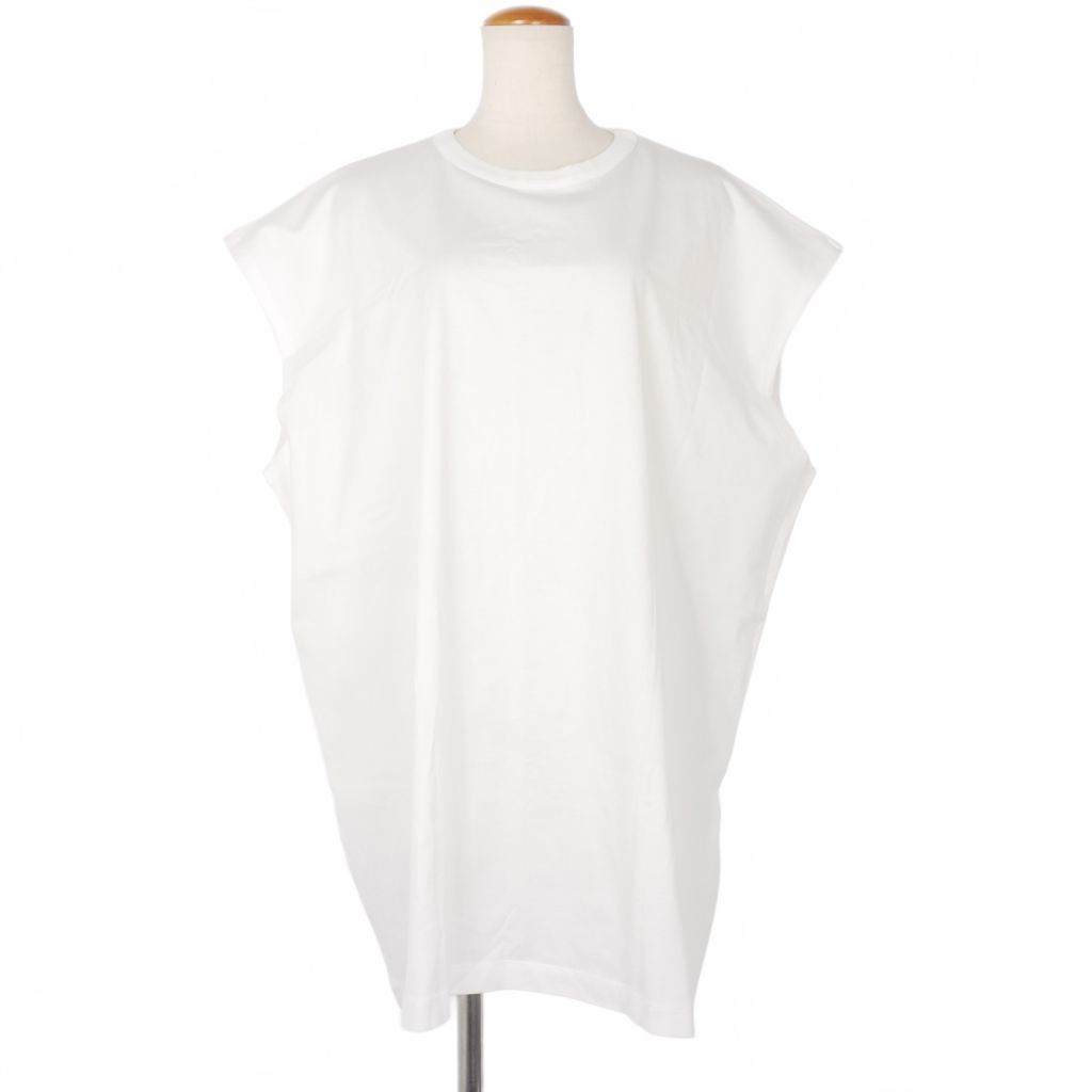 【中古】メゾンマルジェラ Maison Margiela 19SS フレンチスリーブ Tシャツ カットソー S ホワイト 白 S51GC0431 メゾンマルジェラ Maison Margiela 19SS フレンチスリーブ Tシャツ