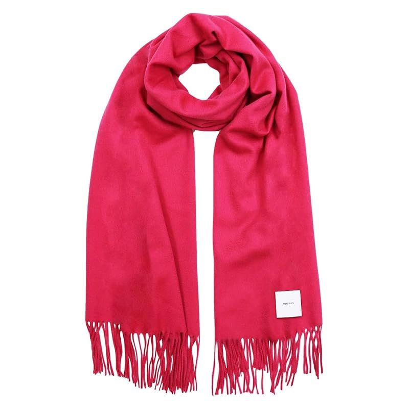 彡 matti totti 21 ピンク カシミヤ ストール カシミア 大判 厚手 メンズ 無地 マフラー 100 男性 ロング リバーシブル カシミヤストール カシミアストール ギフト プレゼント A 0026 B 11 1