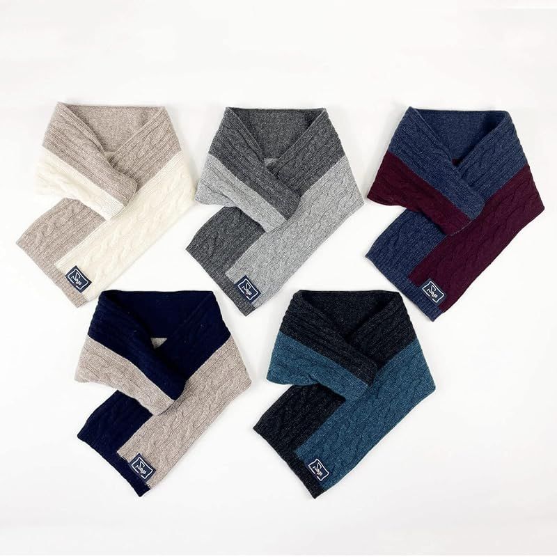 彡 カシミヤ100 コンパックマフ ケーブルバイ ギフト箱なし MADE IN JAPAN マフラー ショートマフラー 差込マフラー センゴ コンパクトマフラー コンパッカブル インディゴ ボルドー 0