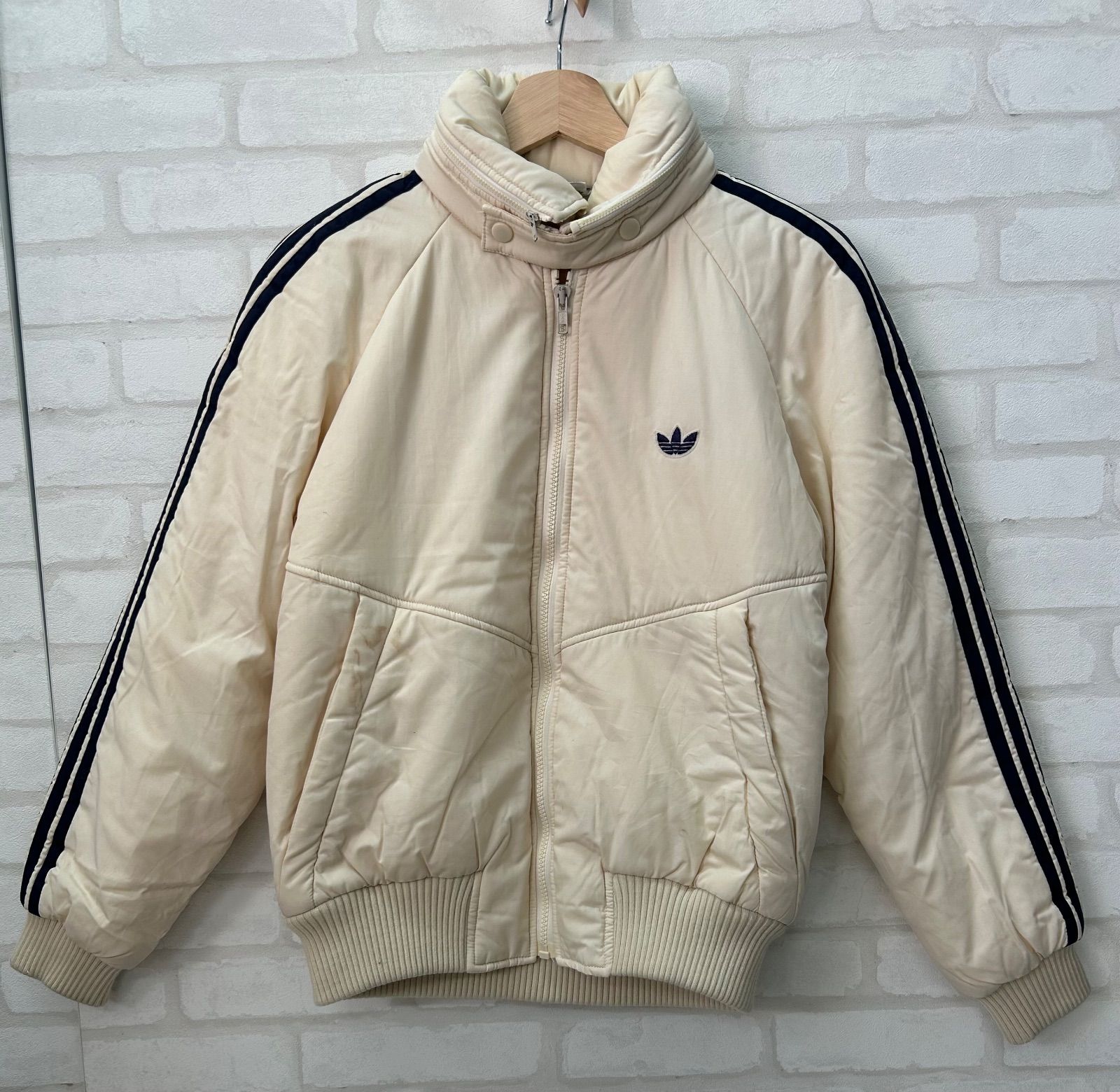 80s adidas アディダス ヴィンテージ デサント社製 中綿 ジャンバー