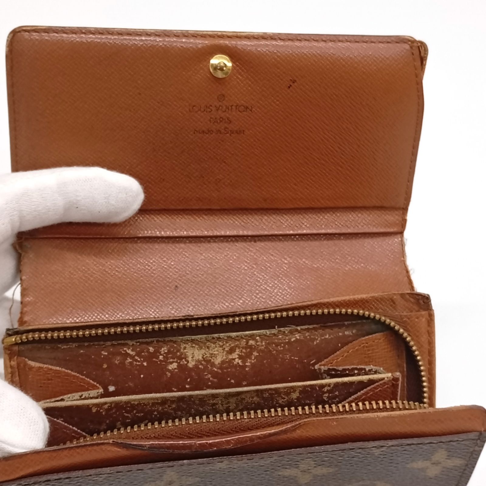 正規品 ルイヴィトン モノグラム ポルトモネ ビエ トレゾール L字ファスナー ルイヴィトン(Louis Vuitton) モノグラム ポルトモネ ビエ トレゾール