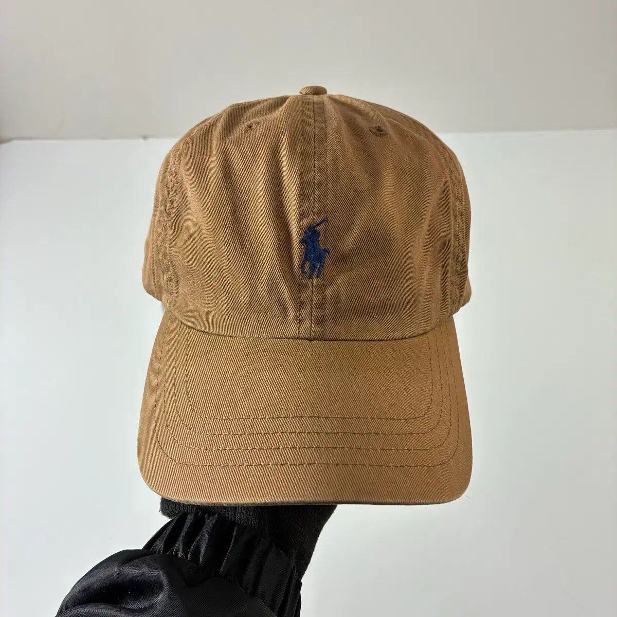 POLO RALPH LAUREN ポロラルフローレン 刺繍 ベージュ ボールキャップ