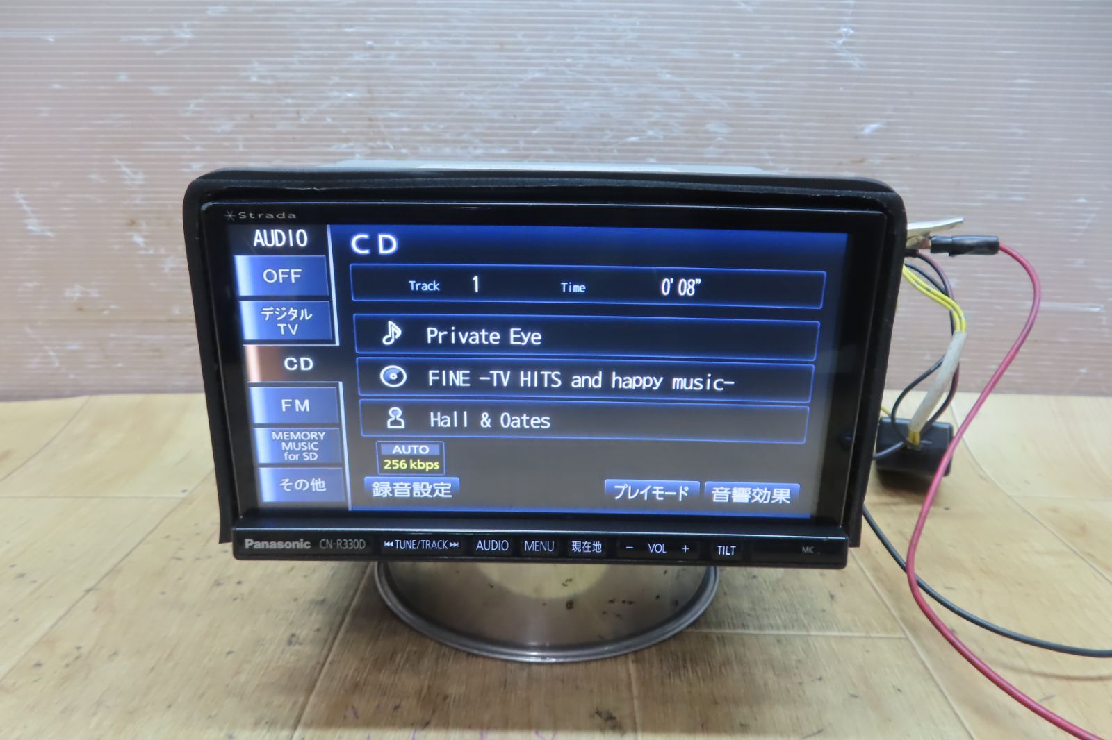 動作保証付F5098/パナソニック CN-R300D メモリーナビ 地図2014年 地