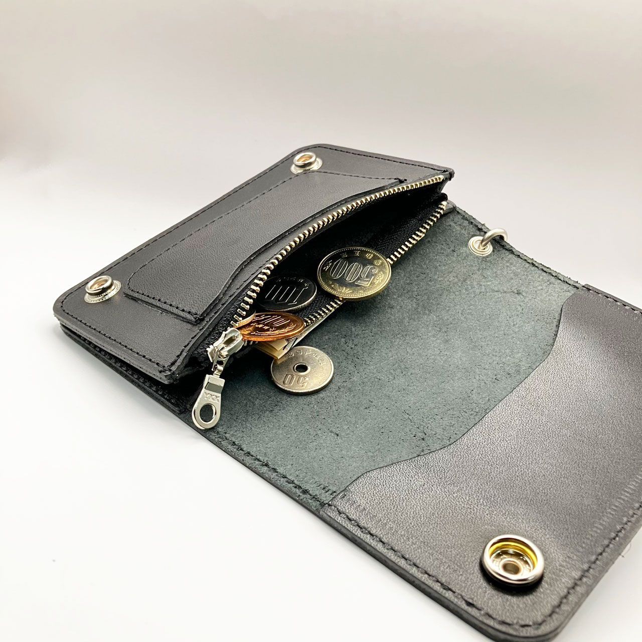 栃木レザー トラッカーウォレット ミドル 9228 AR