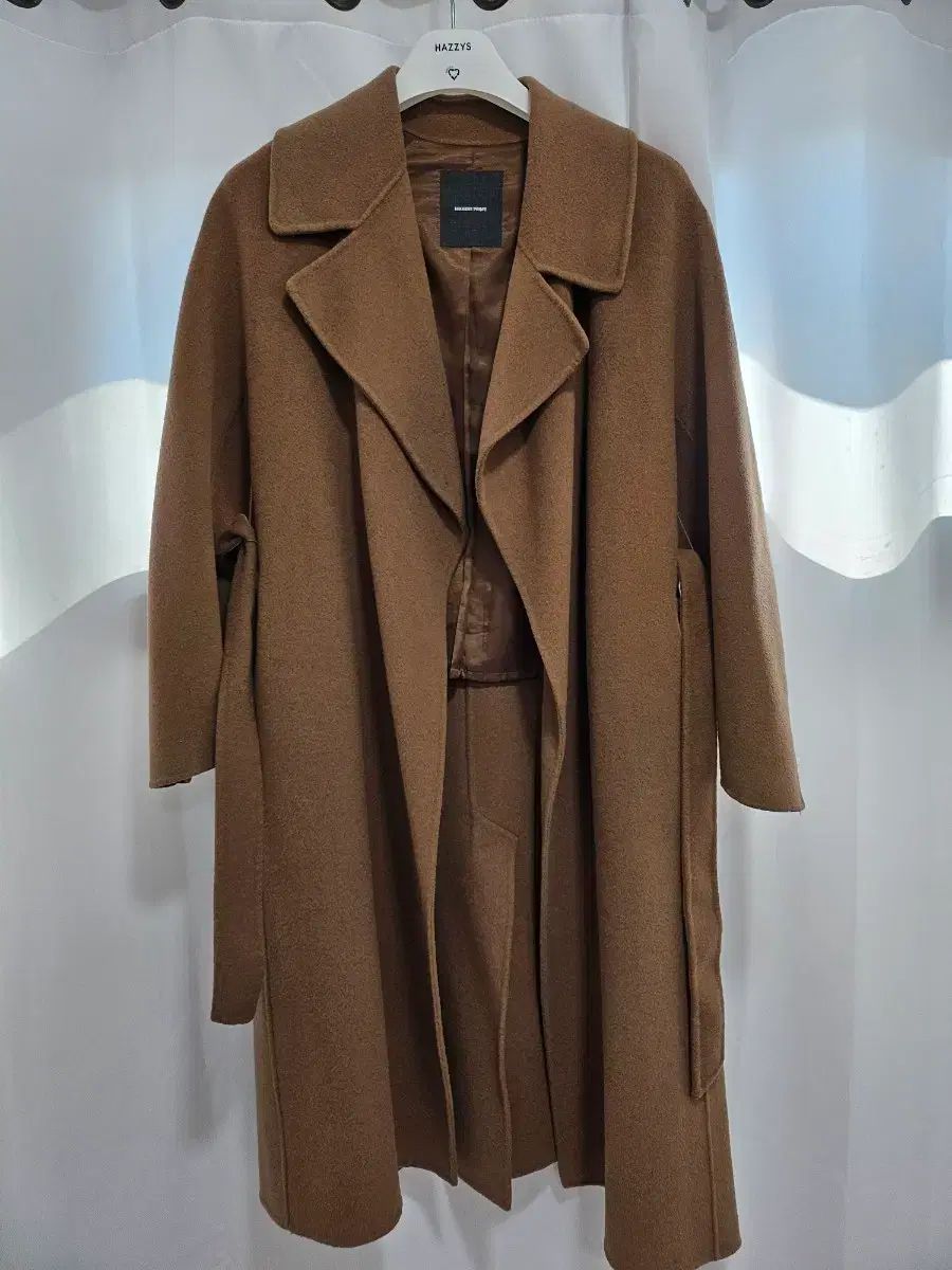 Plage ロングテーラードカラーコート キャメル 38 プラージュ plage