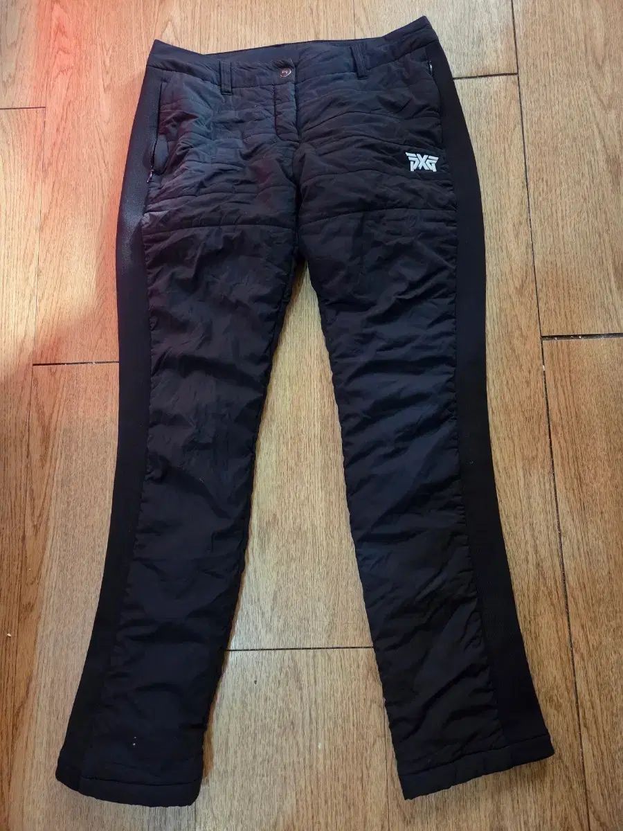 PXG レディース キルティング ゴルフ ズボン ブラック