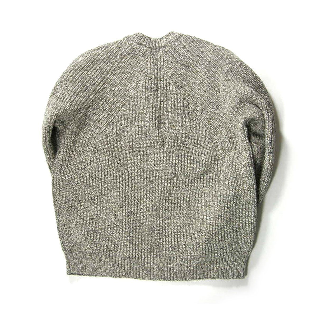 新品】 BATONER ／ バトナー TWEED SIGNATURE CREW NECK アルパカ