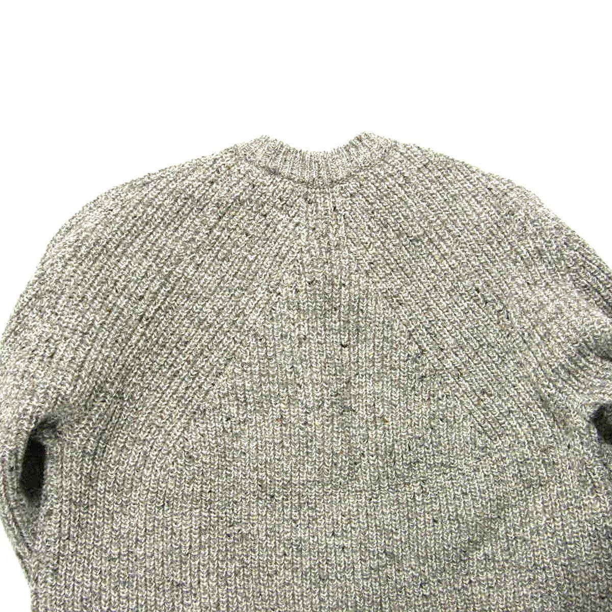 新品】 BATONER ／ バトナー TWEED SIGNATURE CREW NECK アルパカ