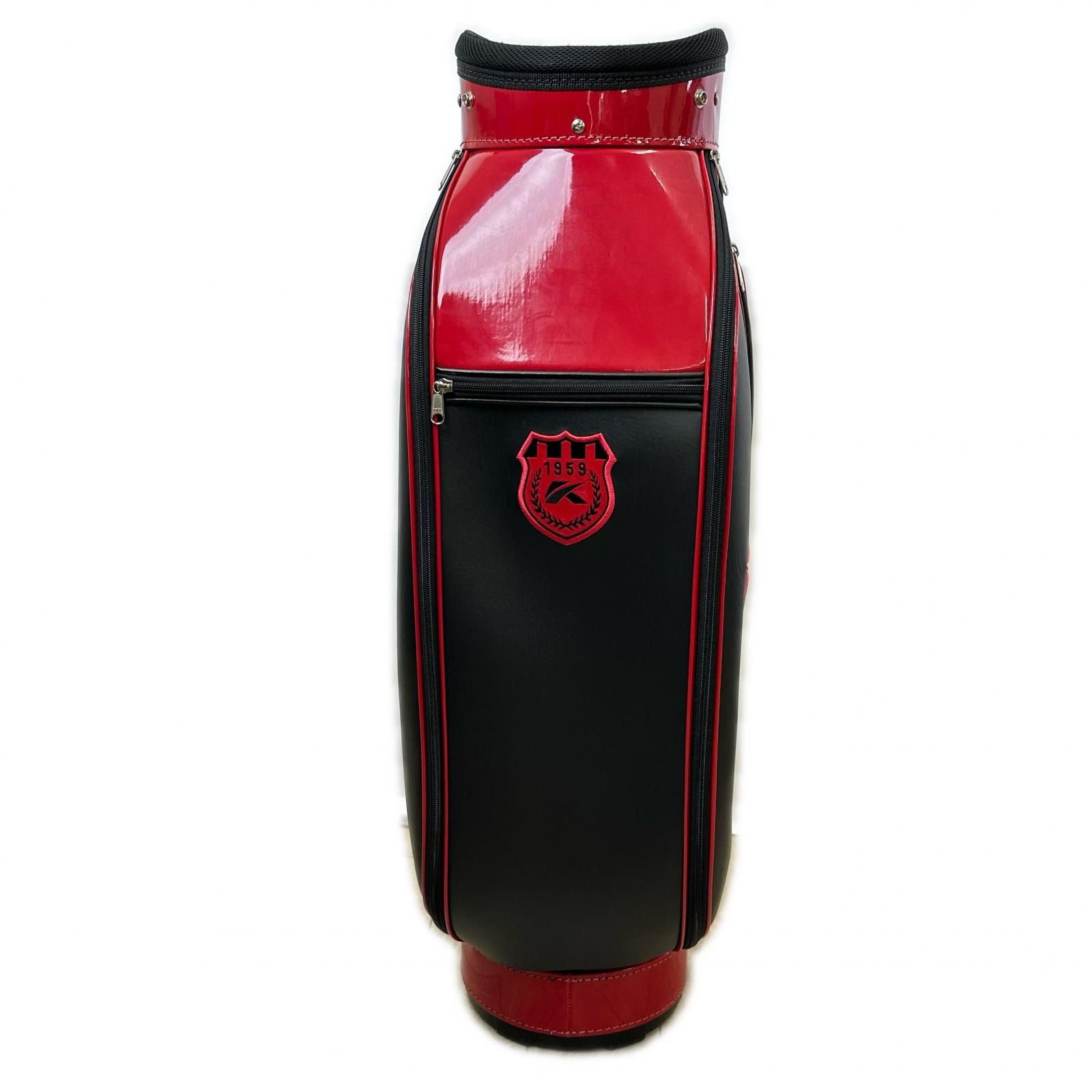 未使用 kasco キャスコ ks-084 28319 ゴルフバッグ ブラック レッド