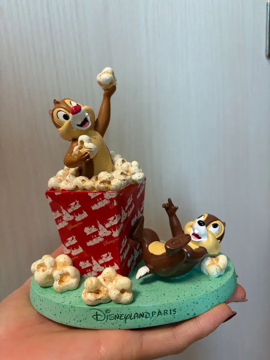 ディズニー チップアンドデール ポップコーン パリ フィギュア