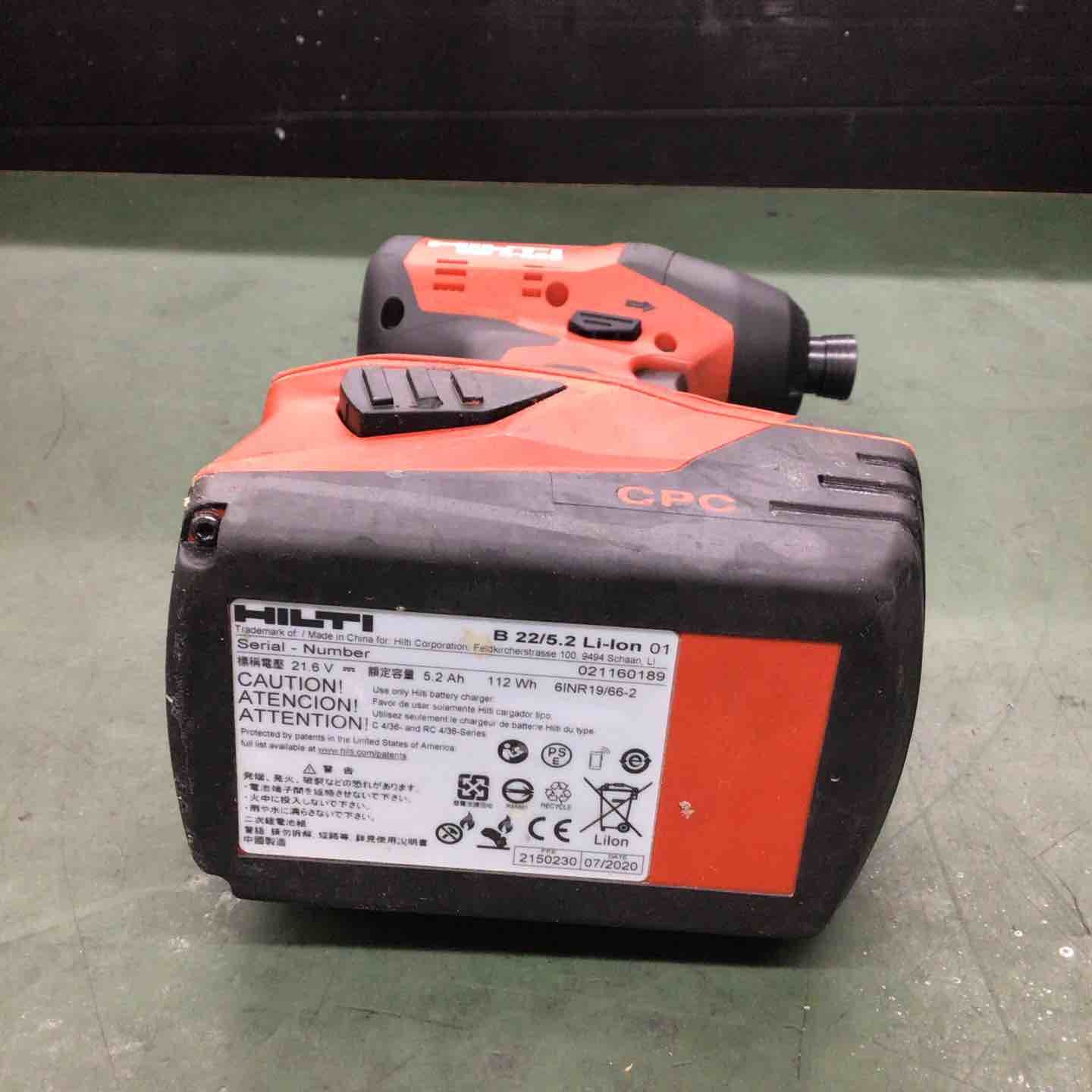  ヒルティ Hilti コードレスインパクトドライバ SID 4-A 22 その他 ドリル ドライバー レンチ