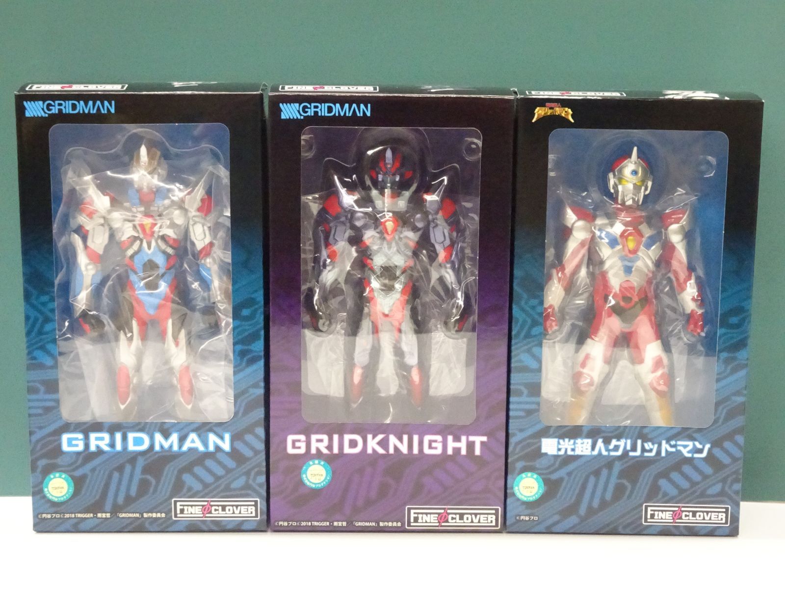 FINE CLOVER SSSS.GRIDMAN STRONG STYLE SOFVI SERIES 3種