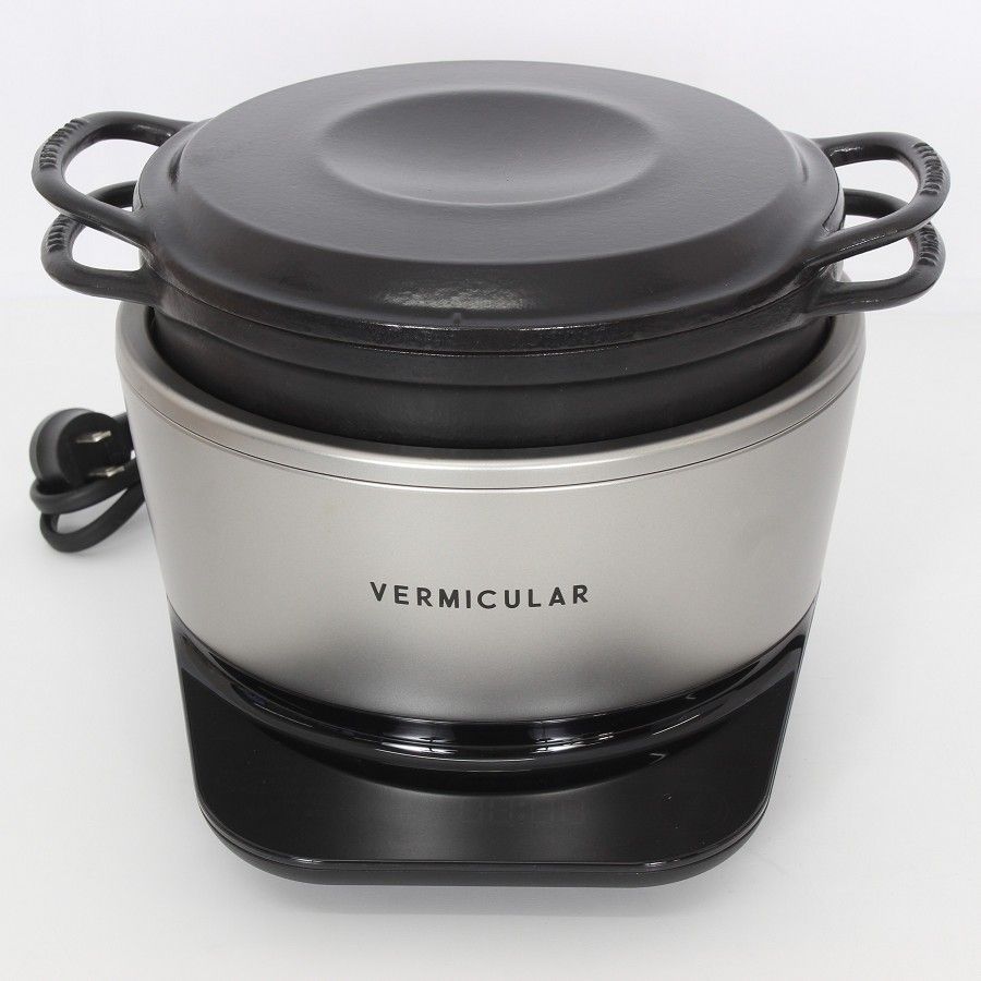 未使用品 VERMICULAR RP19A-SV バーミキュラ　炊飯器 バーミキュラ ライスポットミニ 3合炊き RP19A-SV ソリッドシルバー