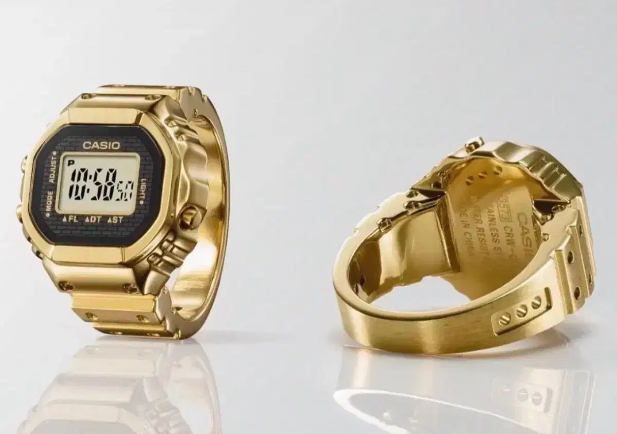 G-SHOCK CASIO リングウォッチ 50周年 GOLD