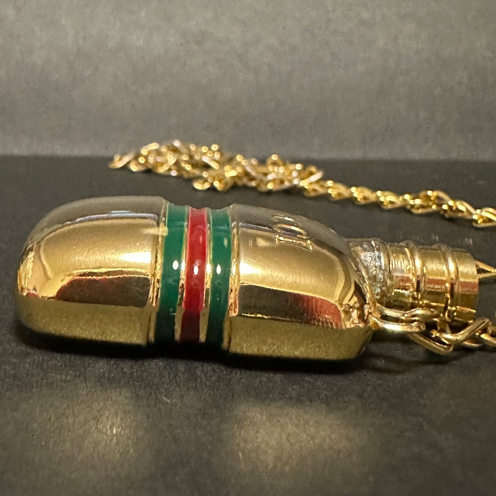 グッチ GUCCI ネックレス パフュームボトル シェリーライン GP