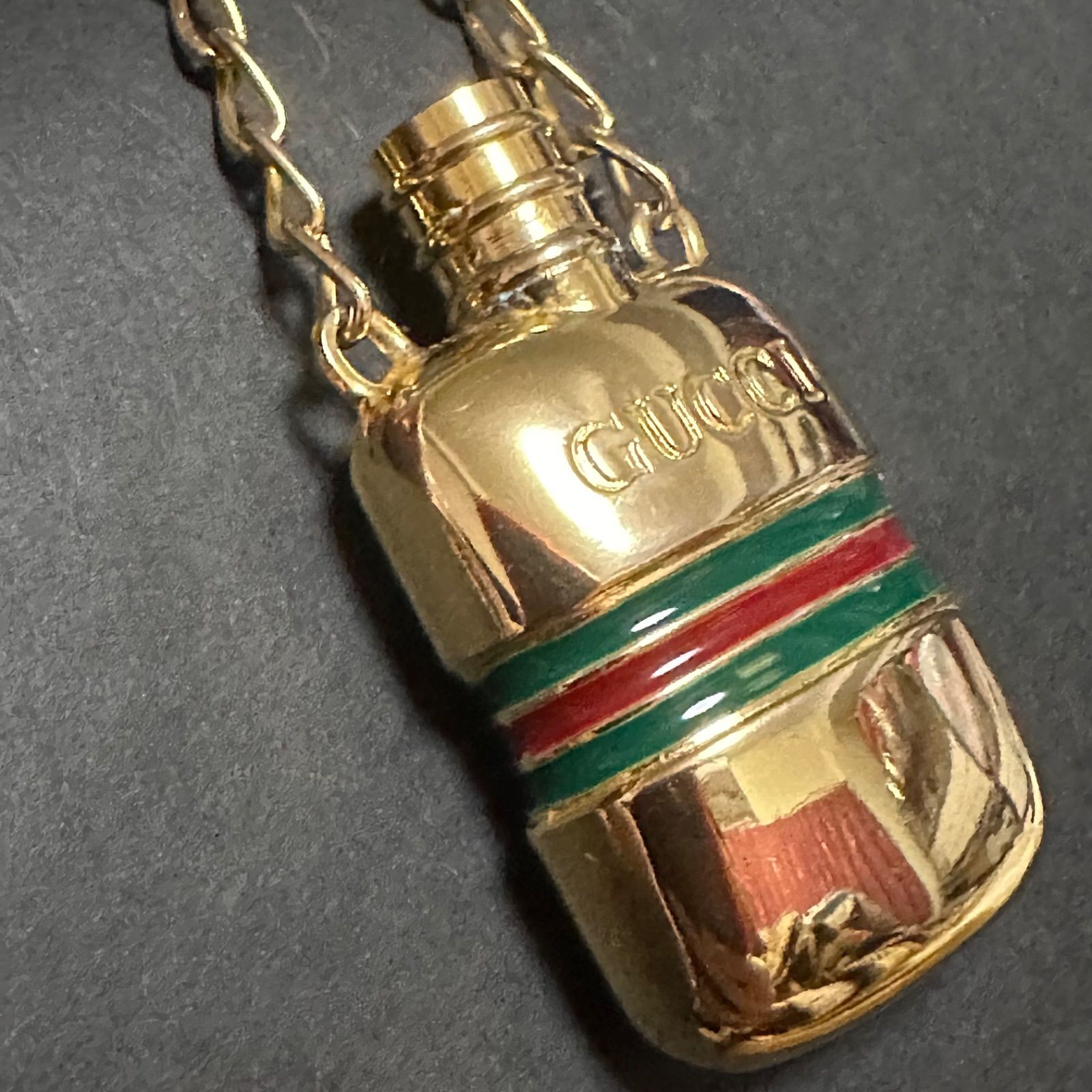 グッチ GUCCI ネックレス パフュームボトル シェリーライン GP