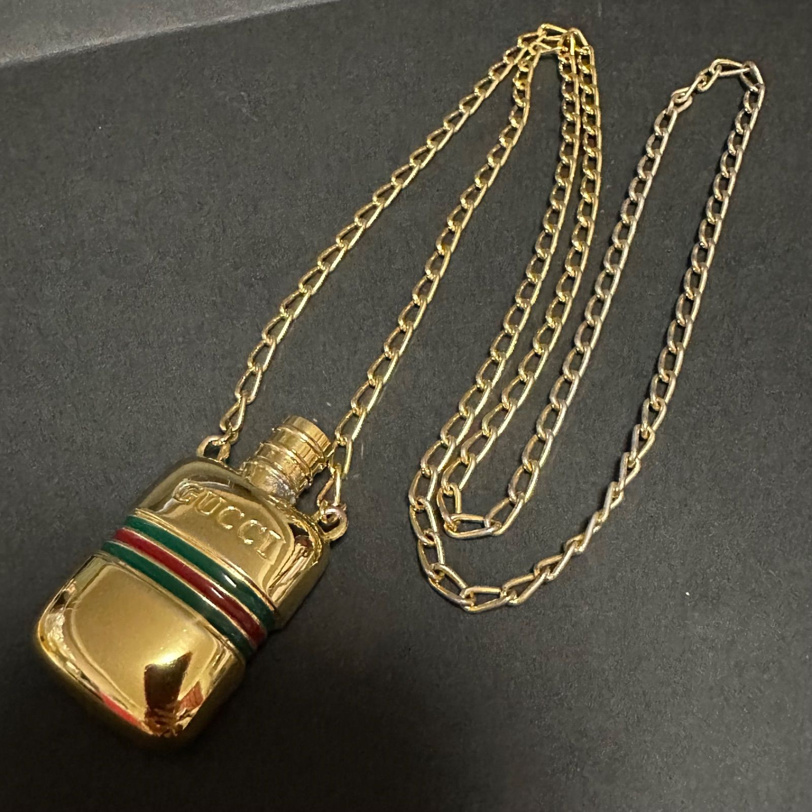 グッチ GUCCI ネックレス パフュームボトル シェリーライン GP
