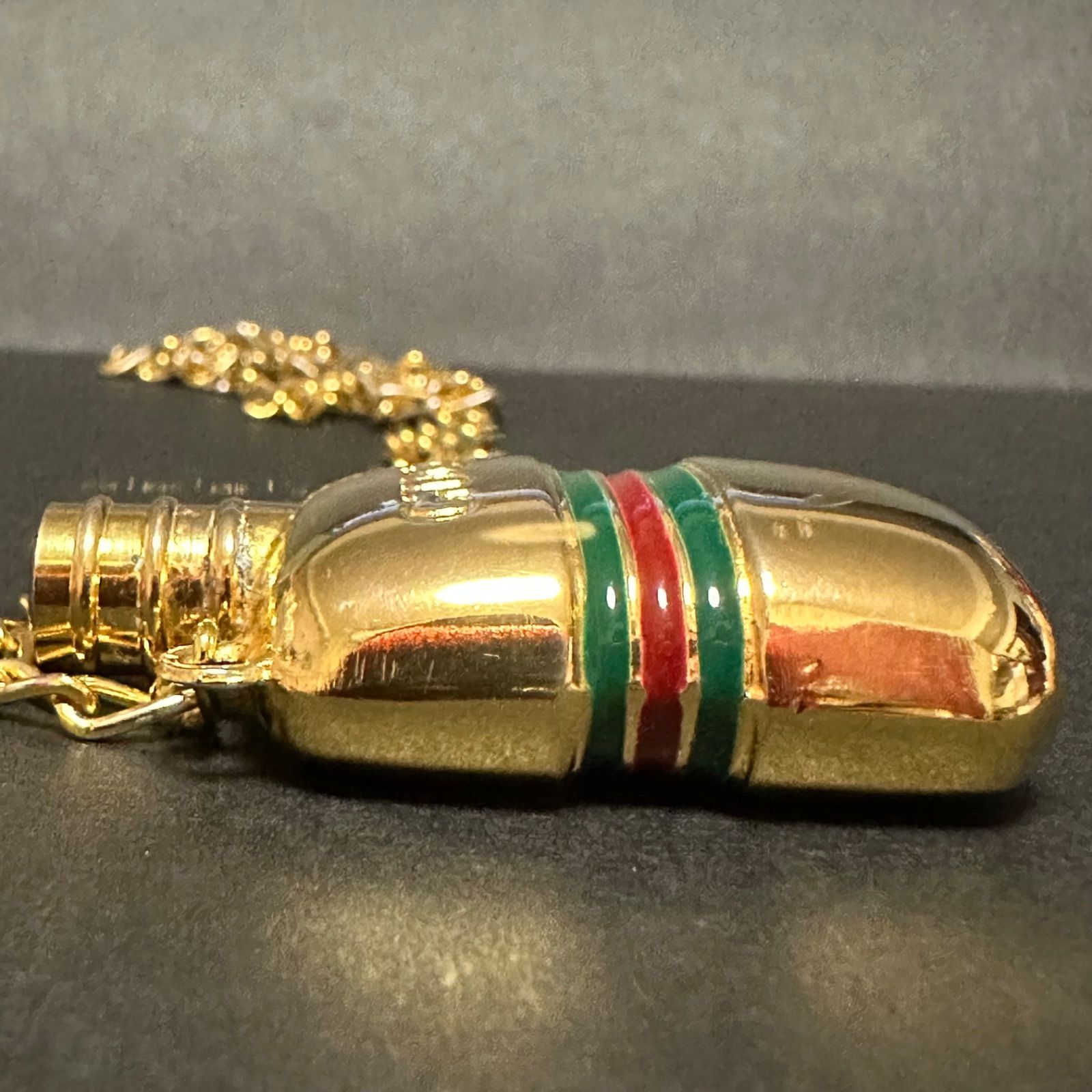 グッチ GUCCI ネックレス パフュームボトル シェリーライン GP