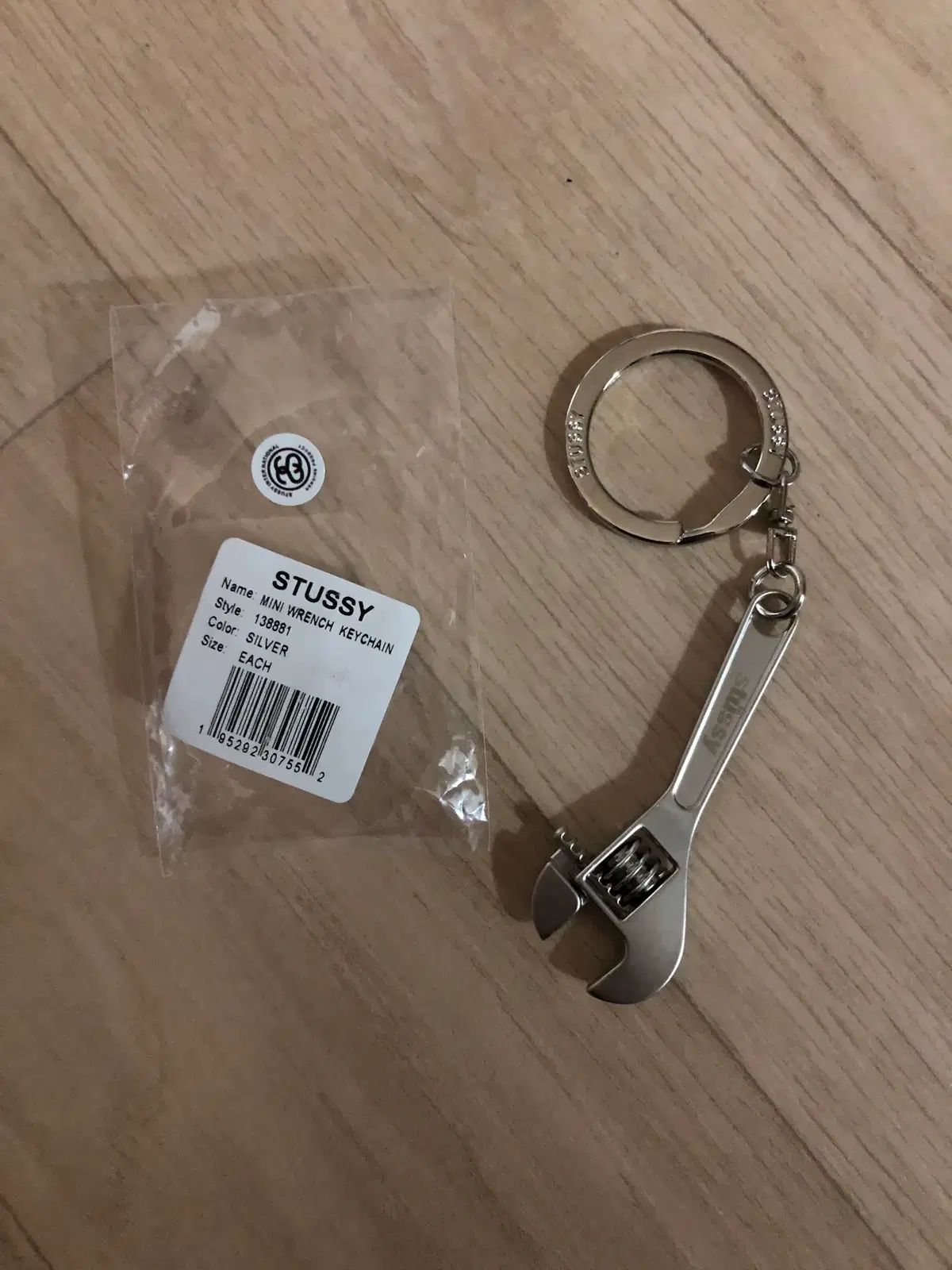 STUSSY ミニレン キーチェーン キーホルダー