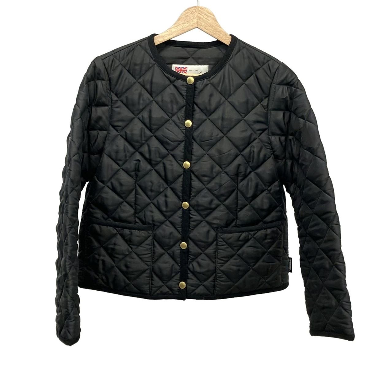 トラディショナルウェザーウェア ブルゾン サイズ34 M レディース - 黒 長袖 中綿 冬