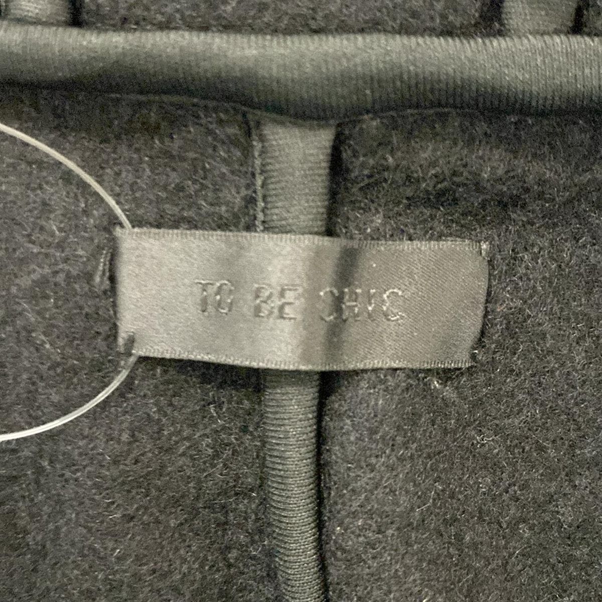 最も安い TO BE CHIC(トゥービーシック) ポンチョ レディース美品 - 黒